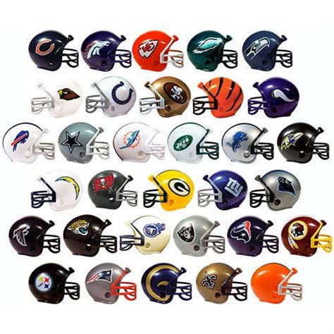 NFL Football Helmets (32pc) | Gumballs.com