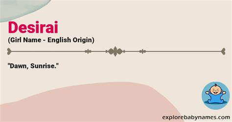 Desirai Name Meaning, Origin, Pronunciation, and Ranking