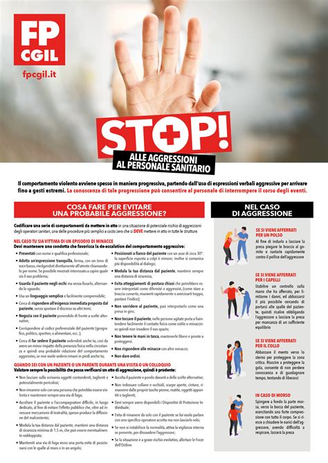 Stop Alle Aggressioni Al Personale Sanitario Fp Cgil Funzione Pubblica