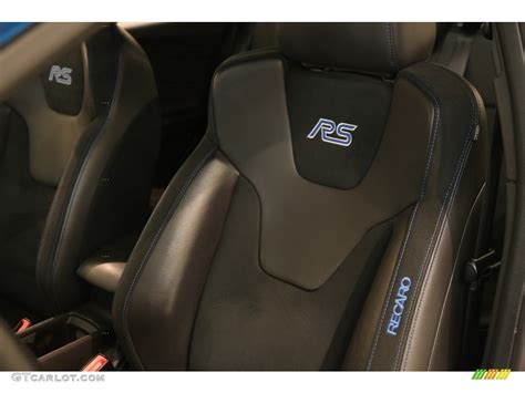 Charcoal Black Recaro Rs Logo Interior 2016 Ford Focus Rs Photo 133157414