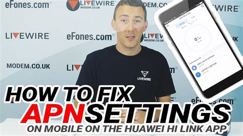 How To Setup Apn Settings For Mobile Wi Fis On The Huawei Hi Link App