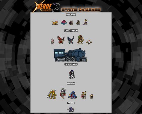 Neroes Digimon Sprite Showcase By Neroesaurus On Deviantart