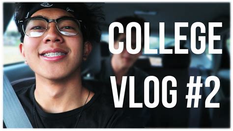 College Vlog 2 Vlogging Tips Youtube