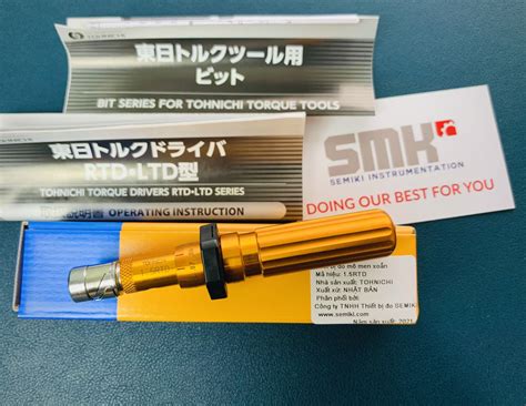 tohnichi rtd torque screwdriver   kgfcm  hex semikicom