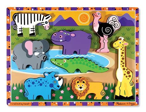 Chunky puzzle Safari Animals | Shop Kids Toy Online | Little Thinker