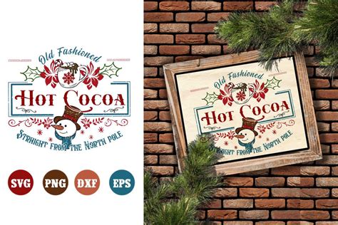 Old Fashioned Hot Cocoa Svg Graphic By Hello Magic Creative Fabrica