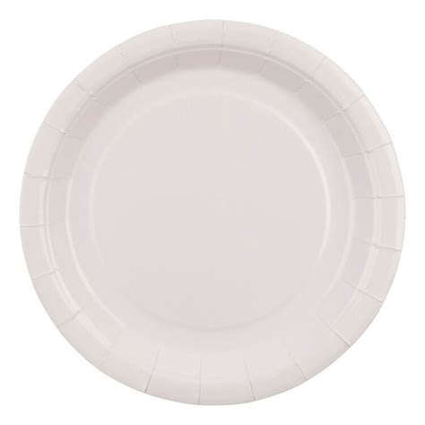 Spartys 18cm Paper Plate 16 Pack White