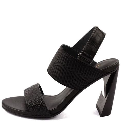 United Nude Zink Slingback Sandale Schwarz