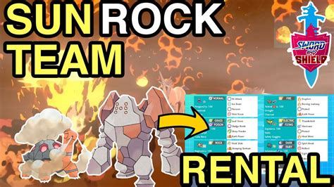 SUNROCK TEAM • VGC Series 9 • Pokemon Sword & Shield Ranked WiFi ...