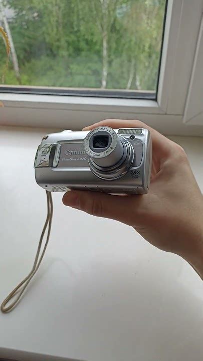 💥camera Canon Powershot A470 Silver 71 Mp Digital Vintage Compact