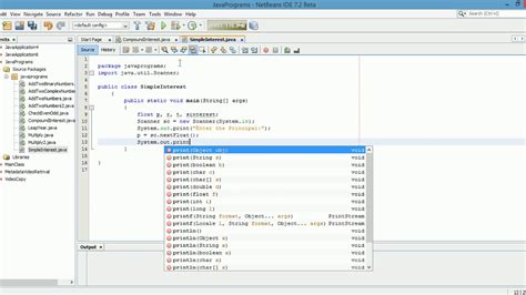 Java Program To Calculate Simple Interest Youtube
