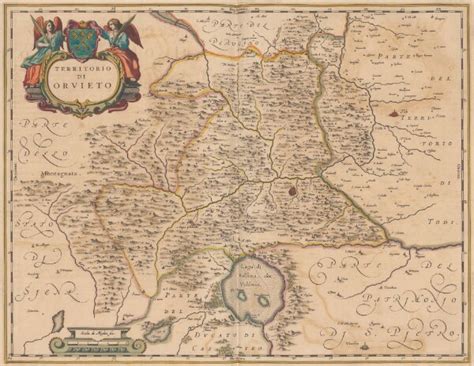 Territorio Di Orvieto Karte In Novus Atlas Das Ist