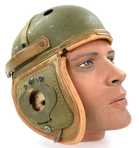 Worldwarcollectibles Us Ww2 Rawlings Tanker Helmet