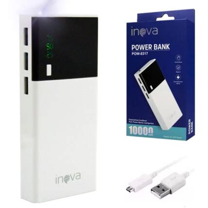 Power Bank Carregador Portátil 5000 Mah Usb Inova POW 1013