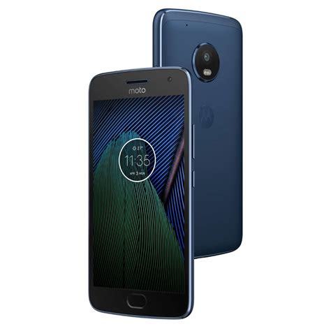 Celular Motorola Lte Xt1680 G5 Plus Color Azul Telcel