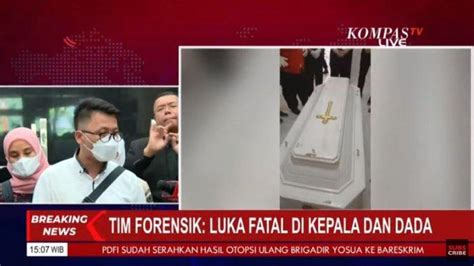 Hasil Autopsi Ulang Brigadir J Semua Luka Berasal Dari Peluru Ada