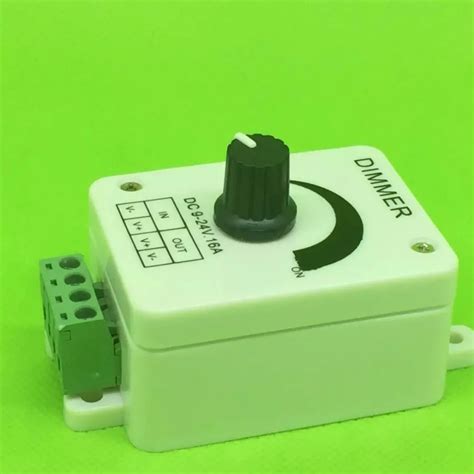 16A Switch Controller Dimmer For Single Color Led Lights 12v 24v Dc