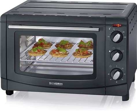 Steinborg Mini Backofen Liter Pizzaofen C Timer