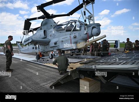 Reserve Citizen Airmen With The 68th Airlift Squadron And Marines With