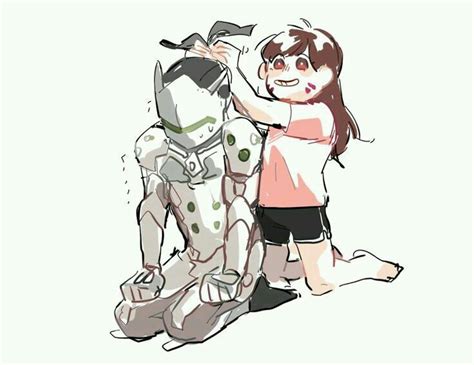 Ternura Nivel Genji Y Dva💕 Overwatch Amino Español Amino