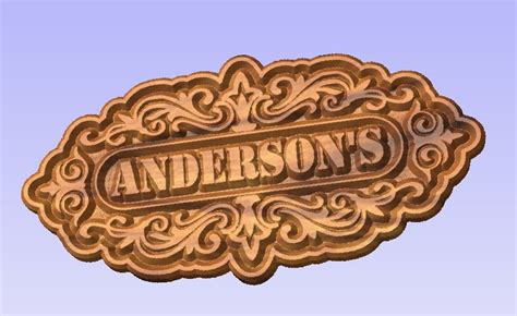 Personalized Signs For Home Cnc Files Customizable Wooden Doorplate