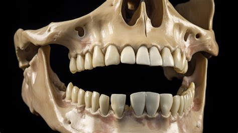 Skull Model Of A Human With Teeth In Place Backgrounds | JPG Free ...