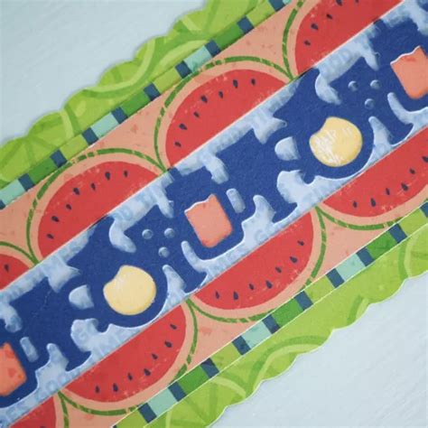 Creative Memories Woven Scallop Border Maker Cartridge Craft Some Joy