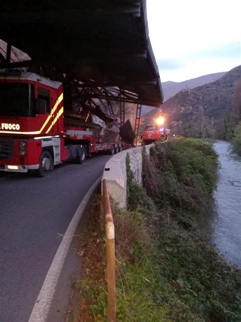 Valnerina Incidente Mezzo Pesante Blocco Strada Statale Tra