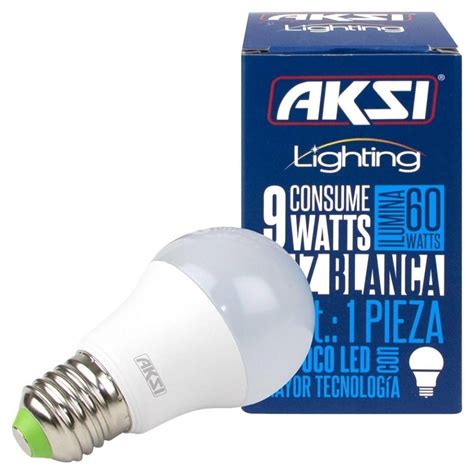 Foco Aksi Lighting LED Luz Blanca 9 W Walmart