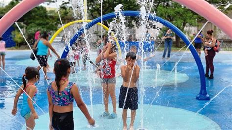 Estelianos Disfrutan De Piscinas Y Componente Acu Tico En El Parque De