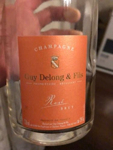 Guy Delong Fils Rosé Brut Champagne Vivino Hong Kong