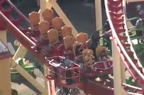 Stranded Riders Rescued From Universal Studios Roller Coaster