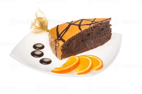 Slice of chocolate cake 8496258 Stock Photo at Vecteezy