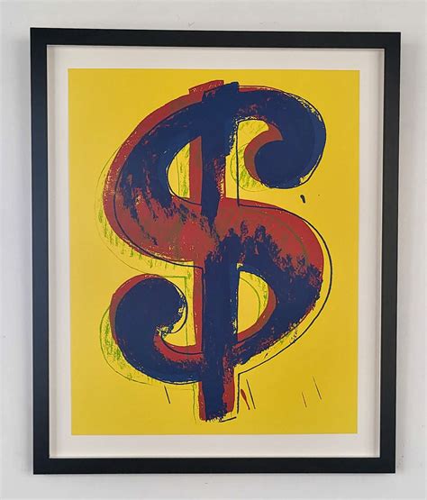 Andy Warhol, Dollar Yellow | Eames Fine Art