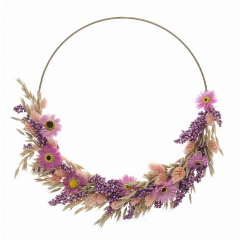 Dried Flowers Set Diy Wreath Blosmi Suszone Kwiaty I Trawy Do Wazonu