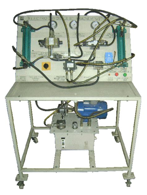 Electro Hydraulic Trainer With Vpl Plc Vpl Htplc Vpl Infotech