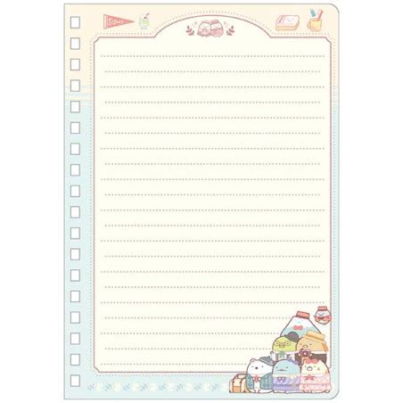 Notebook B Sumikko Gurashi Hotel New Meccha Japan