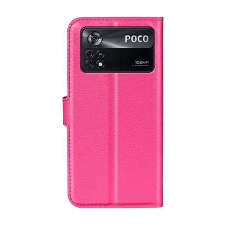 Hoesje Geschikt Voor Xiaomi Poco X4 Pro Boekhoesje Roze