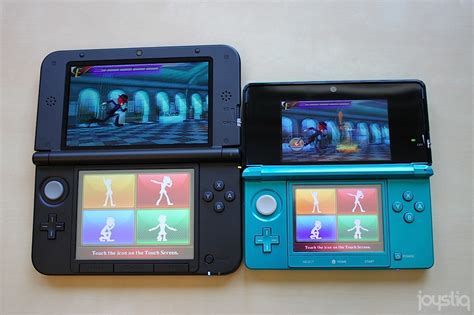 3DS XL/3DS comparison images - Nintendo Everything