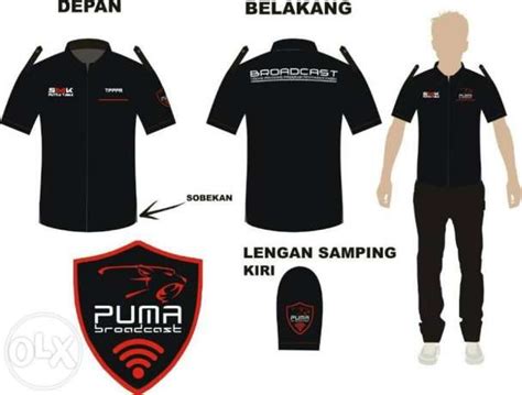 Desain Baju Crew Crew Shirts Baju Seragam Kru MOKO KONVEKSI