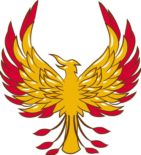 Phoenix Png Graphic Clipart Design Png