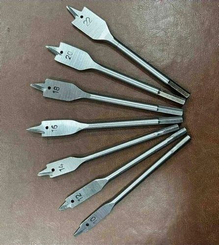 Stainless Steel Flat Drill Bit Set at Rs 180/set in Bengaluru | ID ...