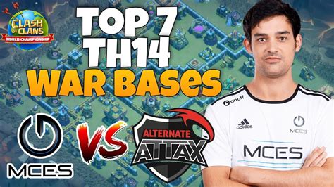 New Top Th War Base With Link Atn Attax Vs Mces Bases Clash