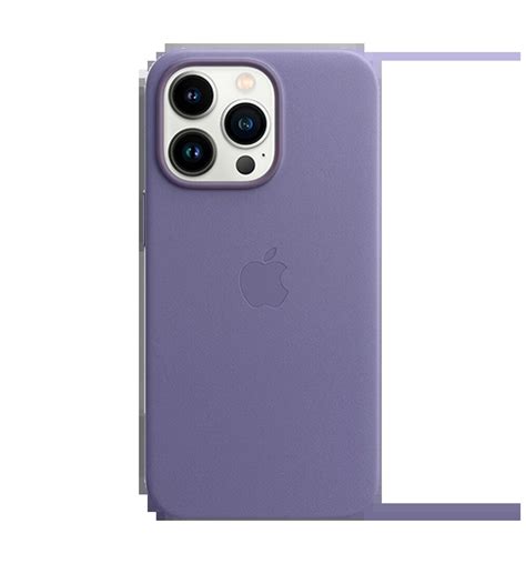 ᐉ Чохол Iphone 13 Pro Leather Case With Magsafe Wisteria Mm1f3 купити в Києві і Україні