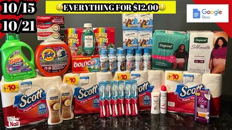 Cvs Extreme Couponing Haul 10 15 10 21 Free Oral Care Body Wash