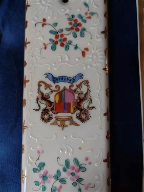 Plaques De Propret Porcelaine De Limoges Peinte Main Eur