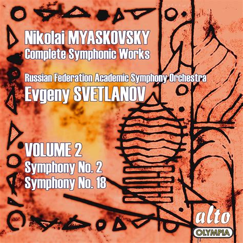 Myaskovsky Complete Symphonic Works Vol Symphonies Nos And