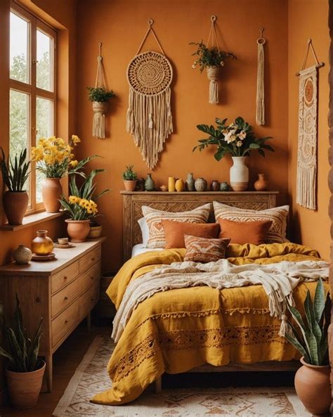 20 Yellow Boho Themed Bedroom Ideas Toolzview In 2024 Yellow