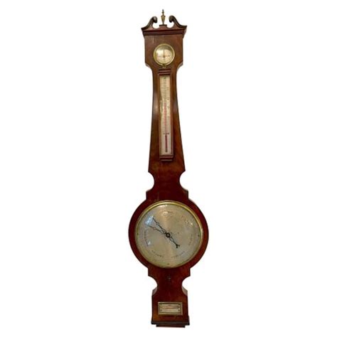 George III Banjo Barometer Aus Mahagoni Bei Pamono Kaufen