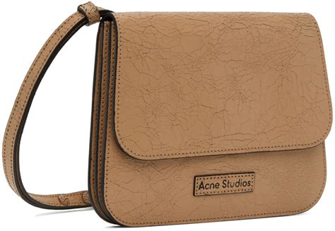 Acne Studios Beige Platt Crossbody Bag Acne Studios